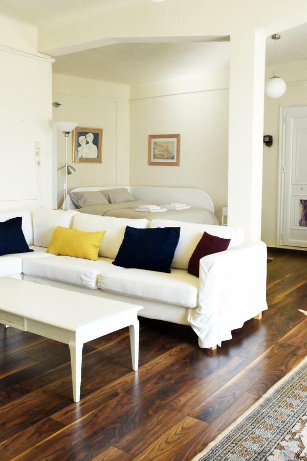 Apartment With Rooftop Terrace & Acropolis View Aten Exteriör bild