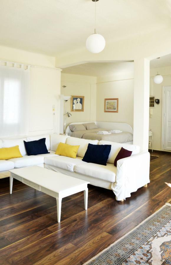Apartment With Rooftop Terrace & Acropolis View Aten Exteriör bild
